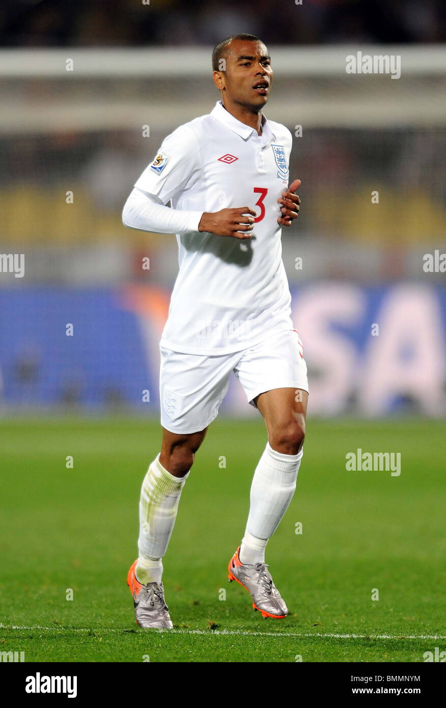 ASHLEY COLE ENGLAND ROYAL BAFOKENG STADIUM RUSTENBURG SOUTH AFRICA 12 ...
