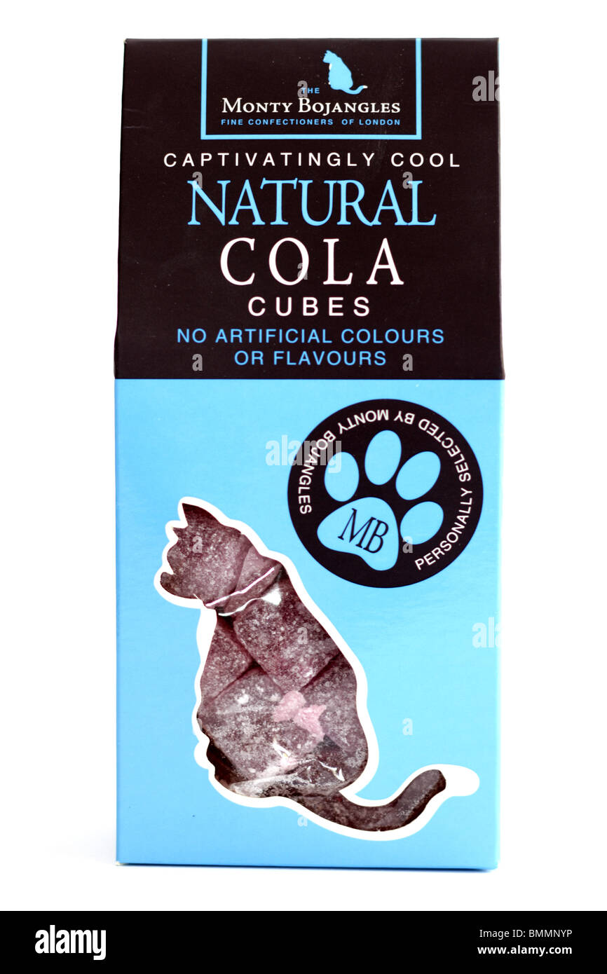 Bojangles box cola cube cubes food monty natural sweets Cut Out Stock ...
