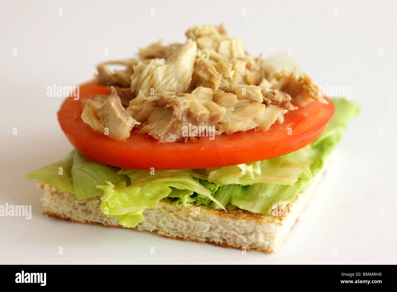 Mackerel on Toast Stock Photo Alamy