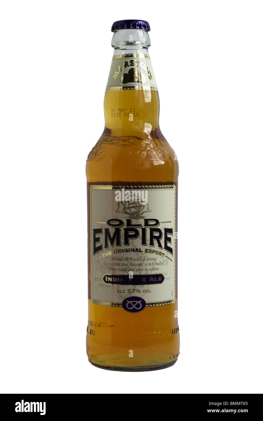 Marston's Old Empire India Pale Ale Bottled Beer 2010. ABV 5.7 Stock