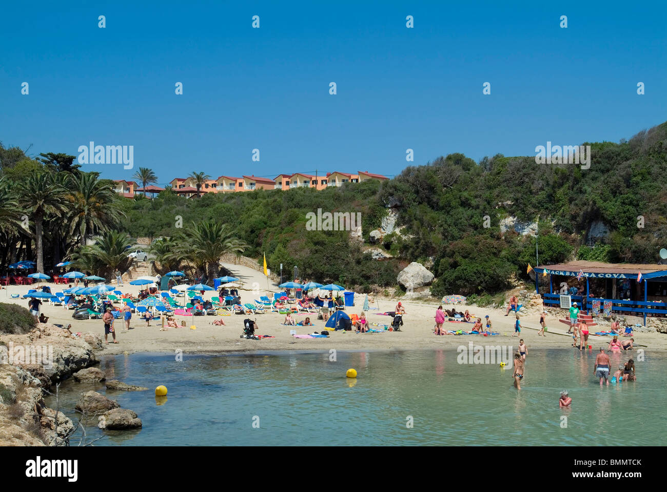 Cala'n Blanes, Menorca, Balearics, Spain Stock Photo Alamy