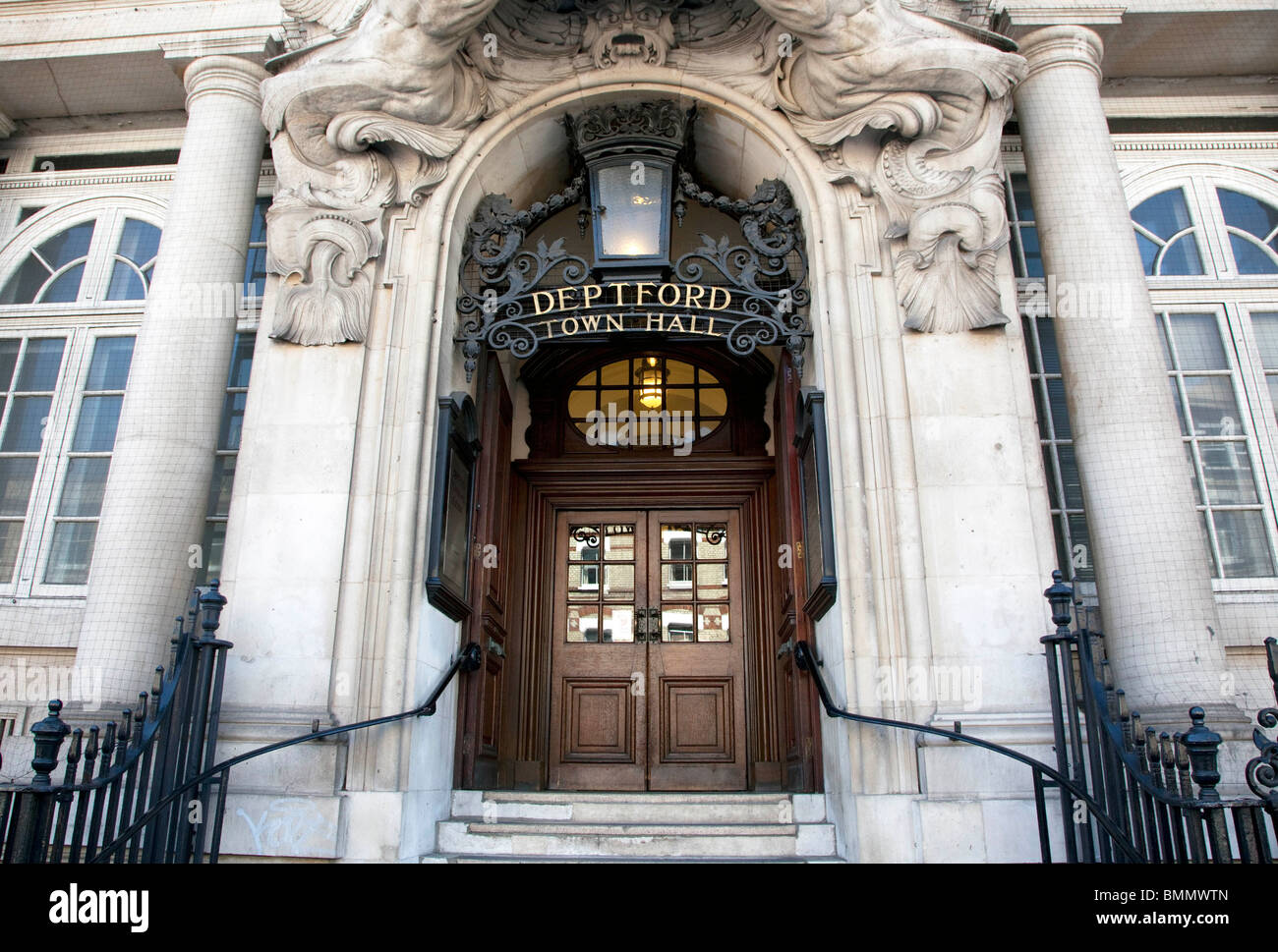 Deptford Town Hall, New Cross, London Stock Photo