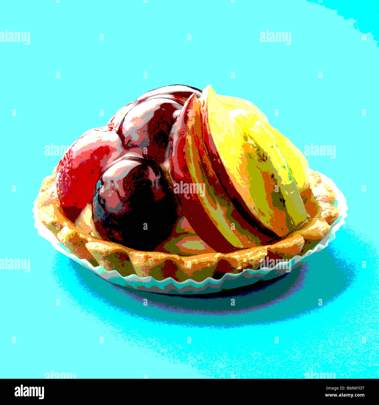 Fruit tart Stock Photo