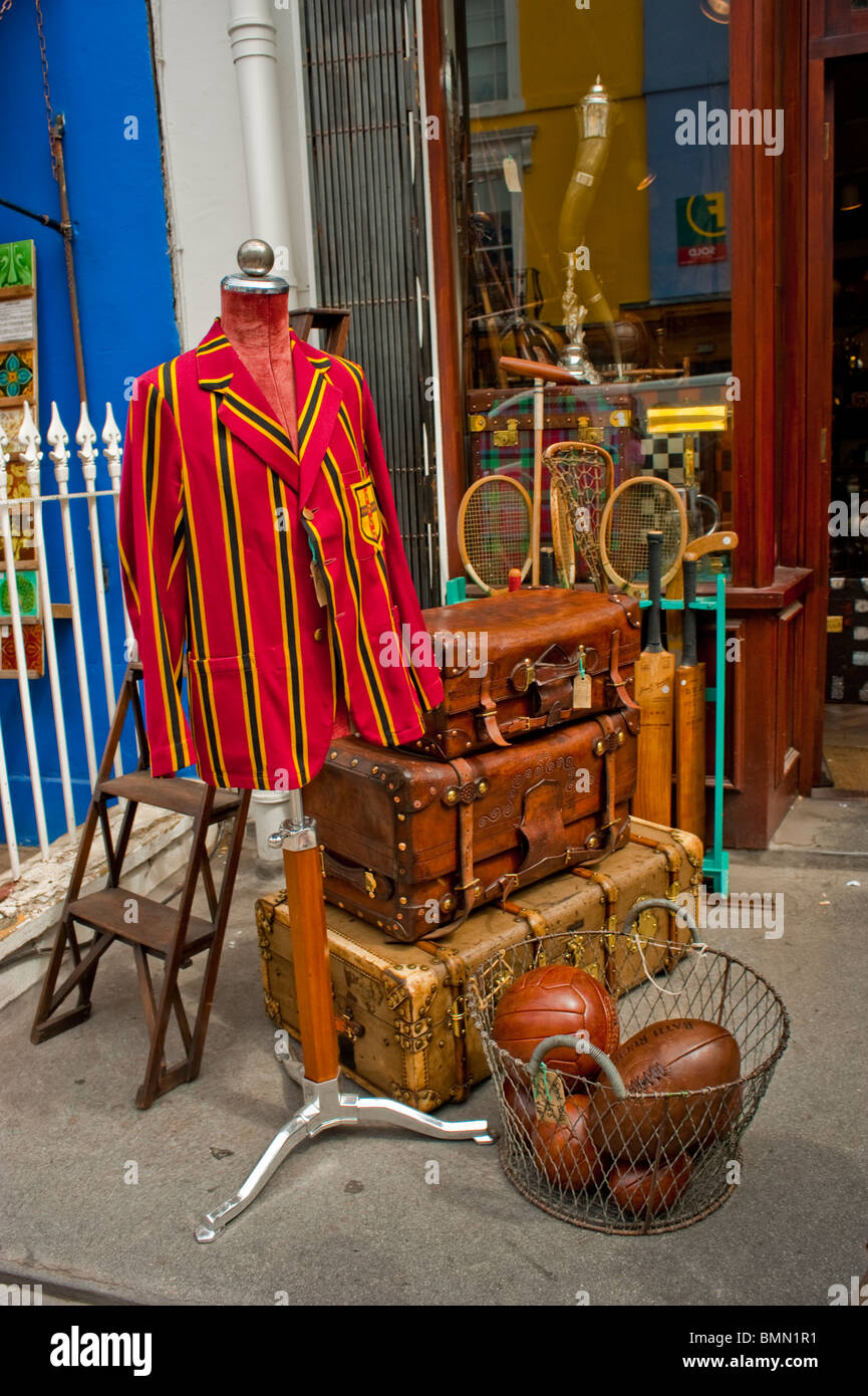 London, England, UK, Display Outside Local Thrift Store, Vintage