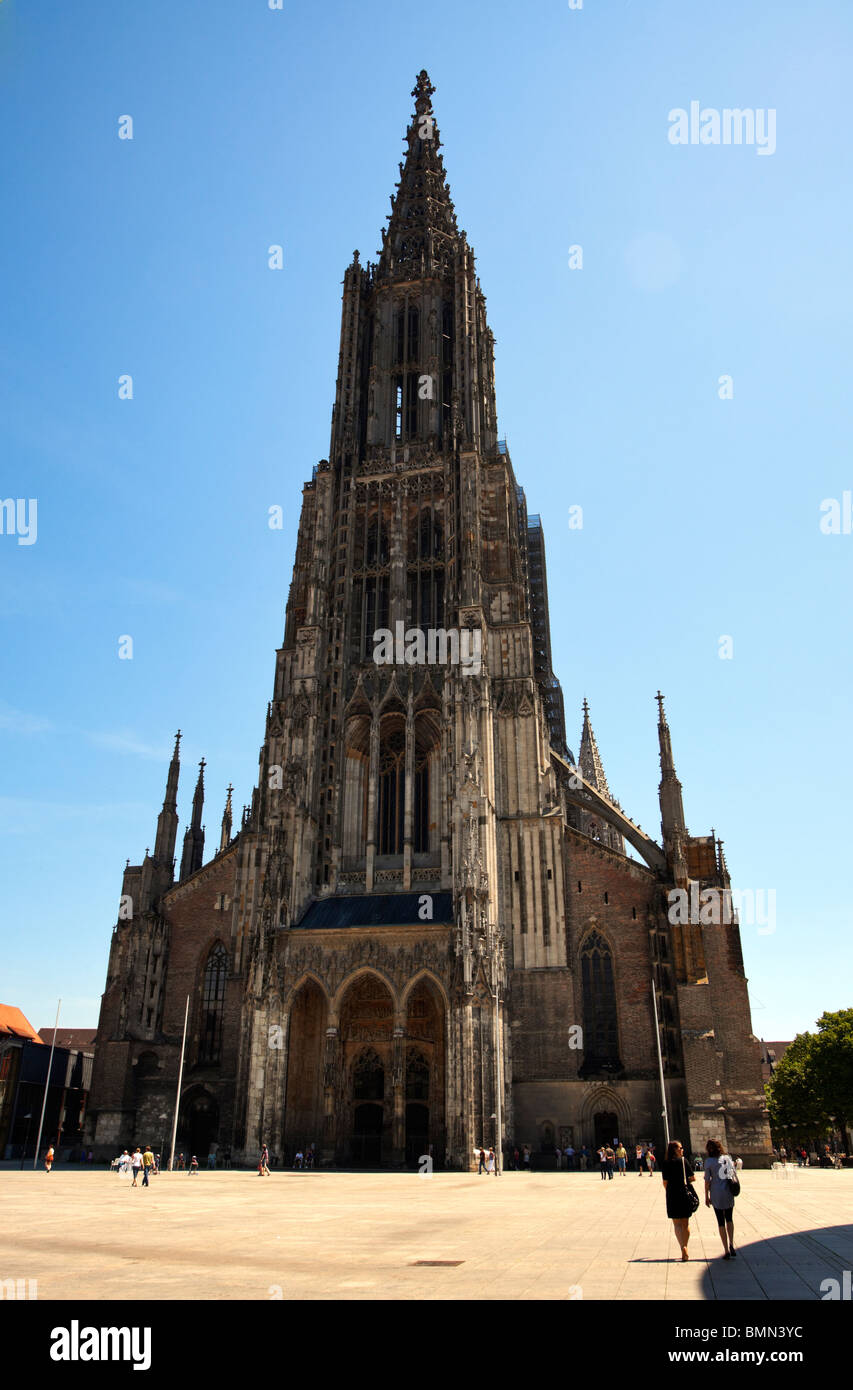 The Ulm Minster, world's tallest church Stock Photo