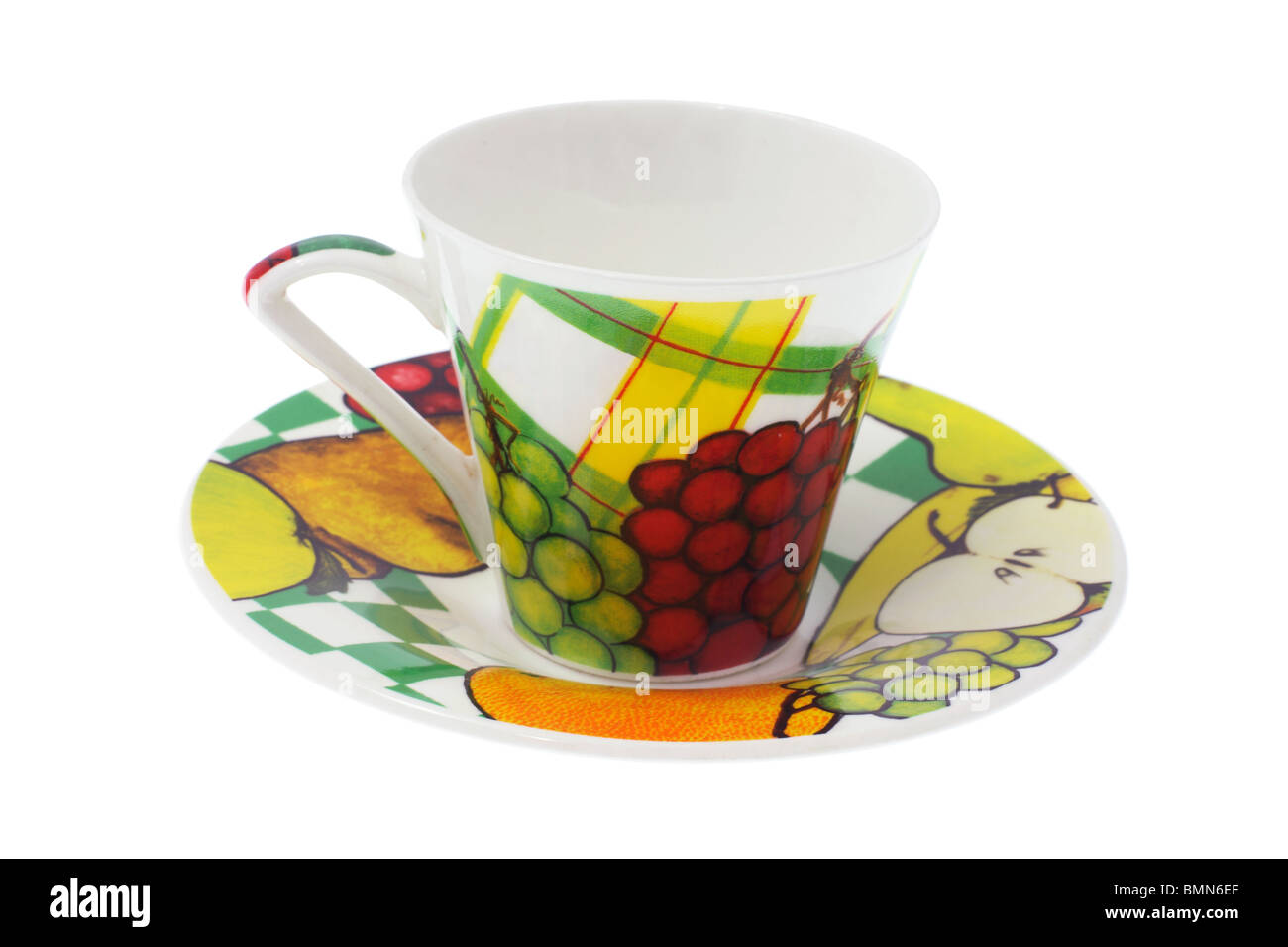 Tea Cup and Saucer Stock Photo