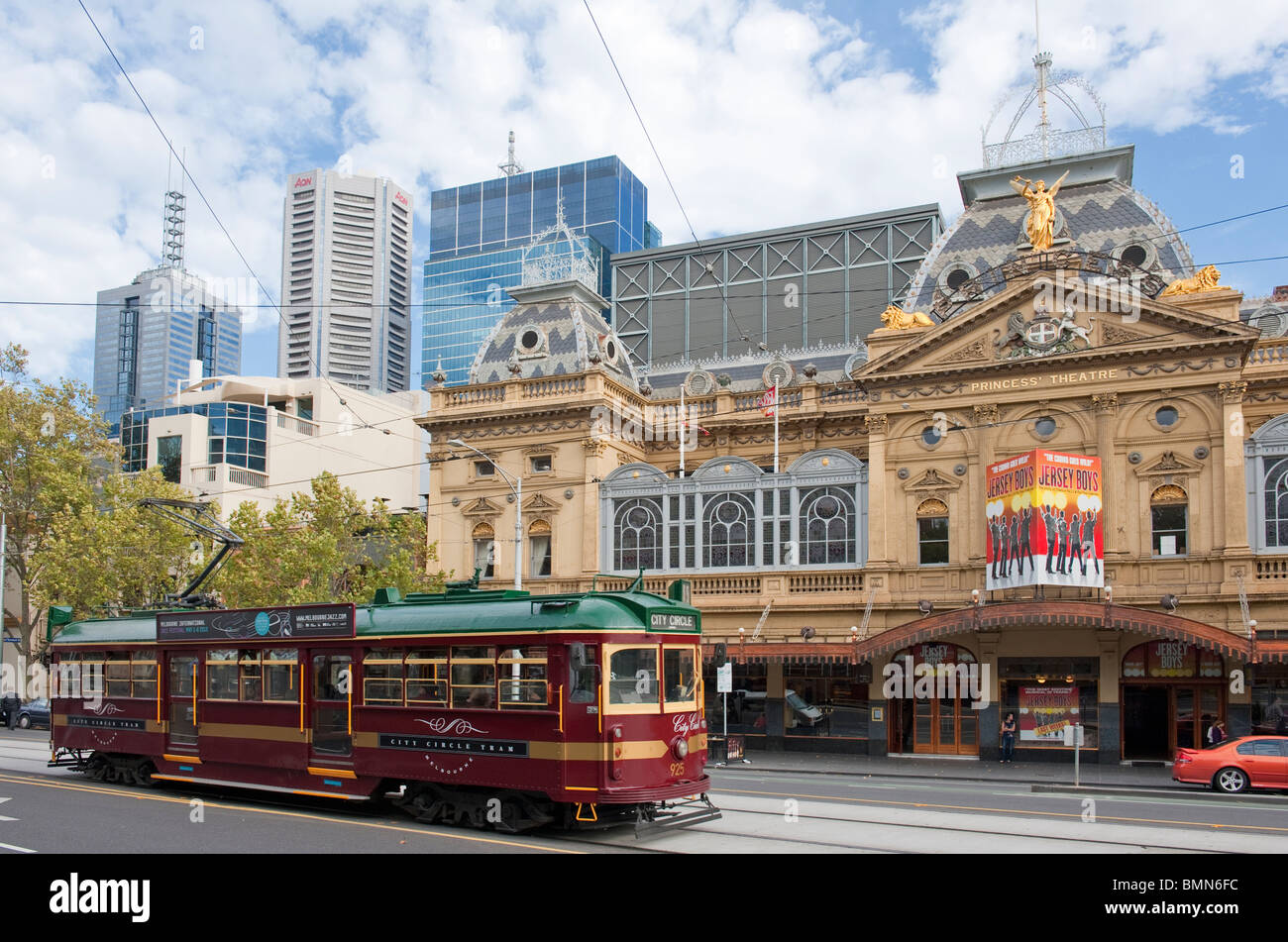 The Princess Theatre in Melbourne Stock Photo