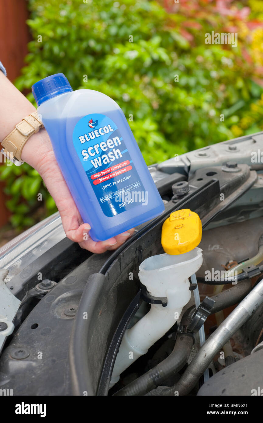 Car windscreen wash water may be the cause of 20 of cases of