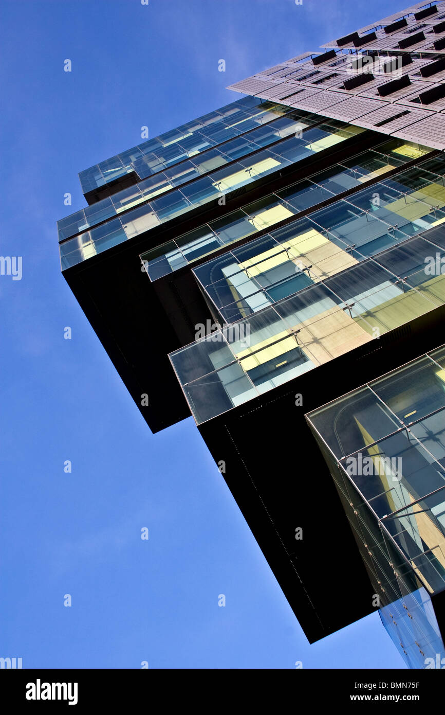 Manchester Civil Justice Centre, Spinningfields, Manchester, UK Stock Photo
