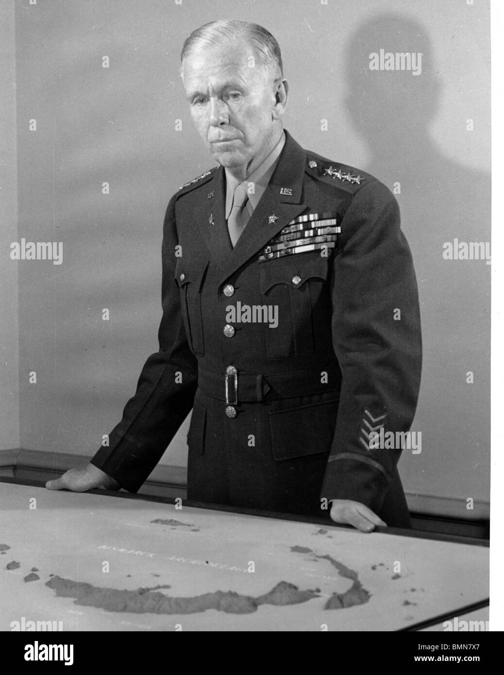 GEORGE C MARSHALL - US Chief of Staff in November 1943 Stock Photo