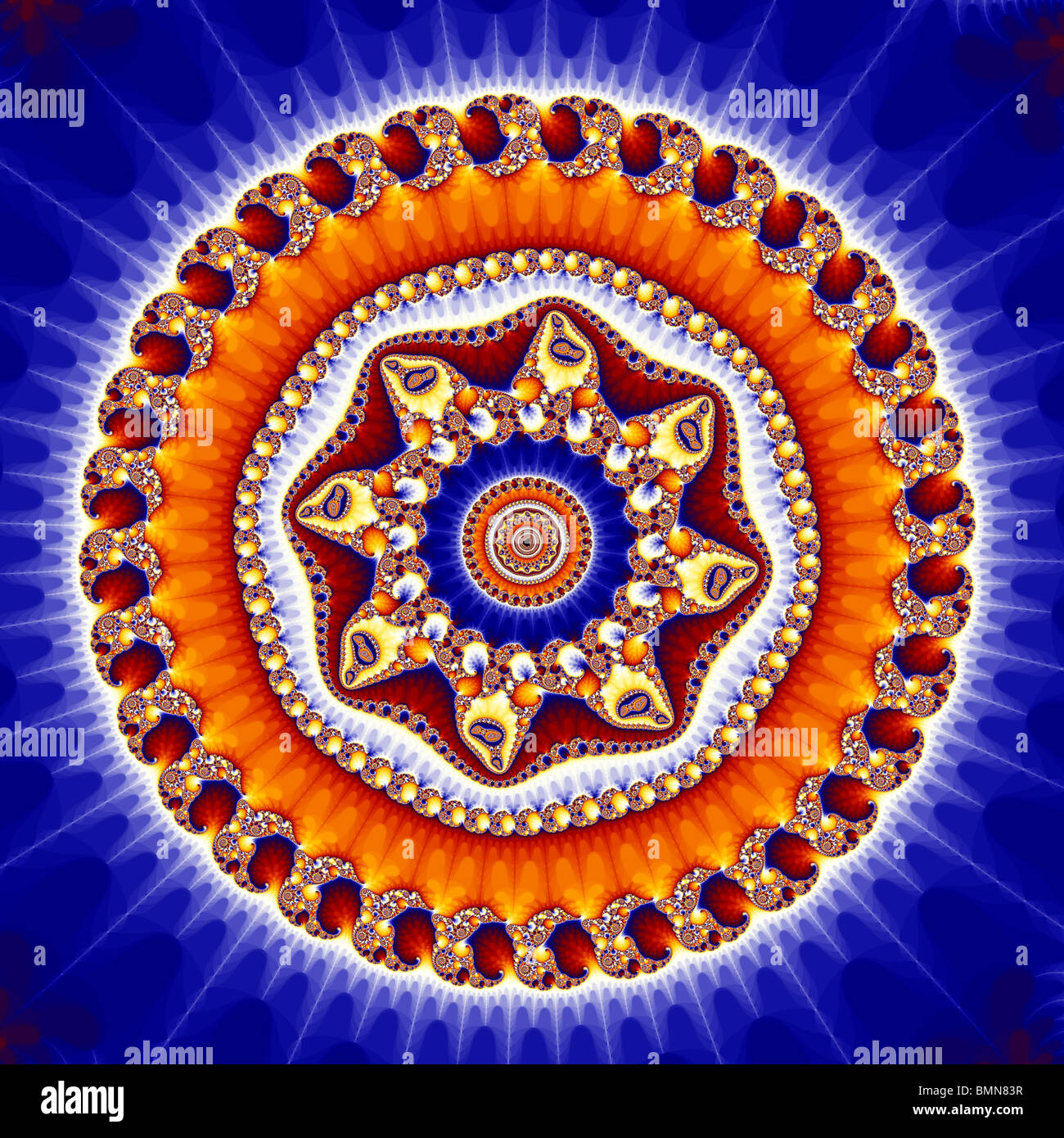 The Mandelbrot Set contains an infinite number of smaller copies of ...