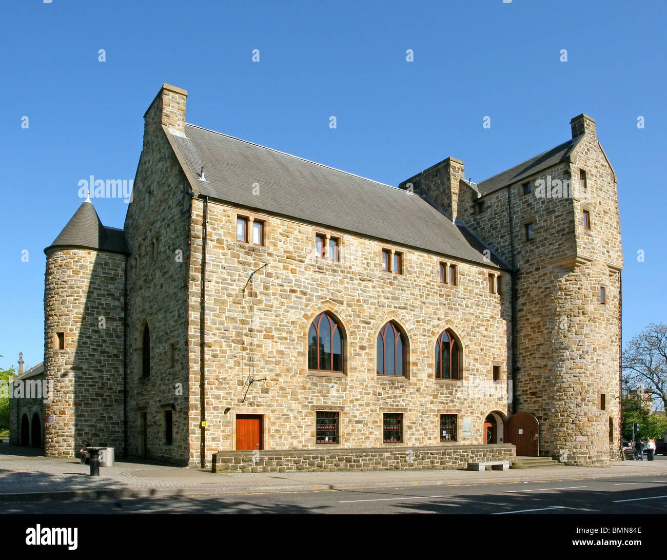 The St Mungo Museum of Religious Life and Art in Glasgow. Stock Photo
