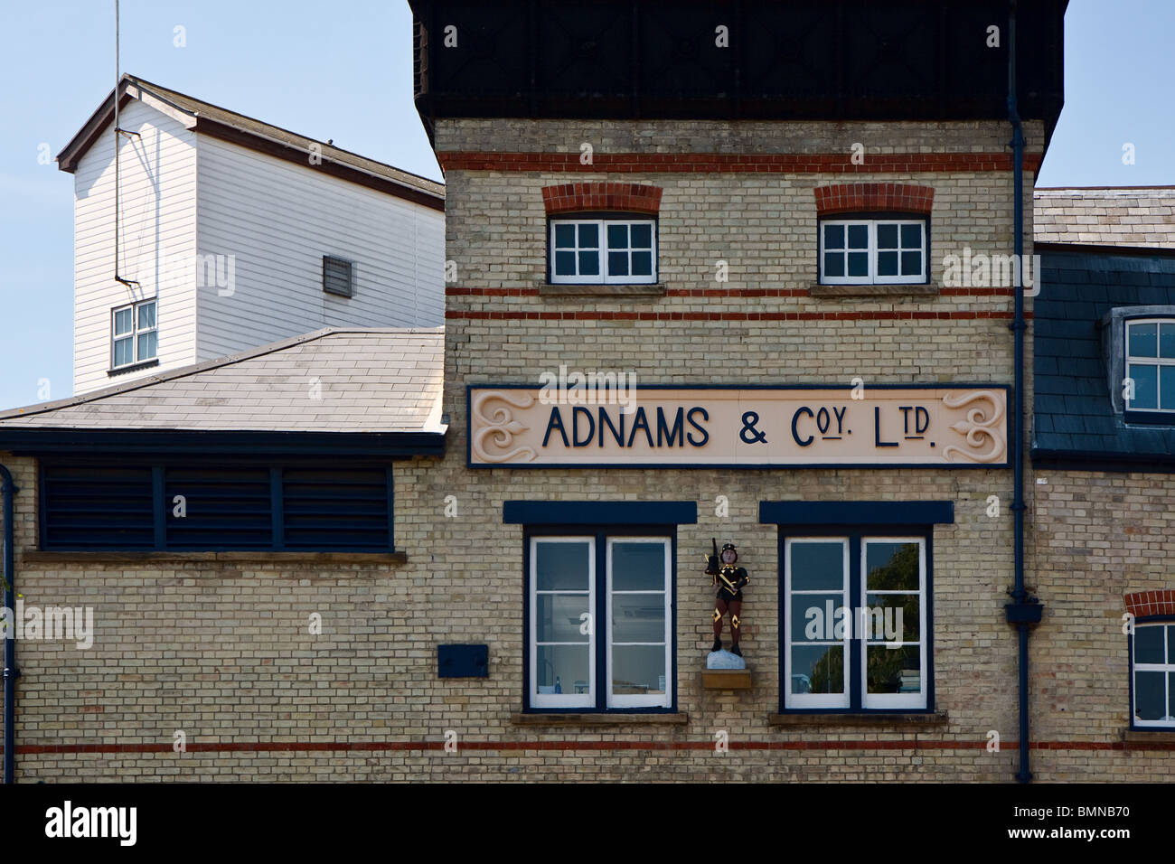 Adnams & Coy. Ltd. brewery in Southwold Suffolk Stock Photo