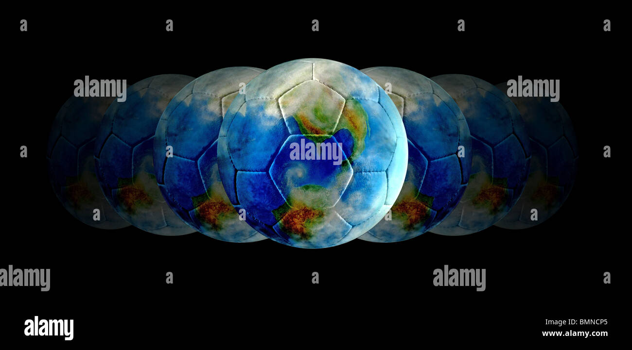 All the world is football Stock Photo Alamy