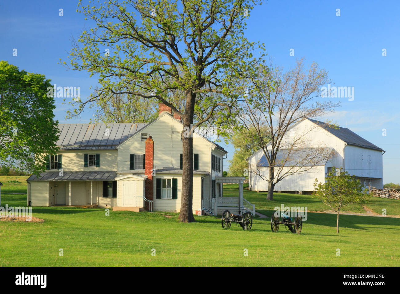 Mumma Farm, Antietam National Battlefield, Sharpsburg, Maryland, USA Stock Photo