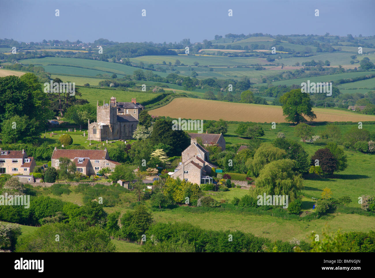 Somerset, Englishcombe Village Stock Photo - Alamy