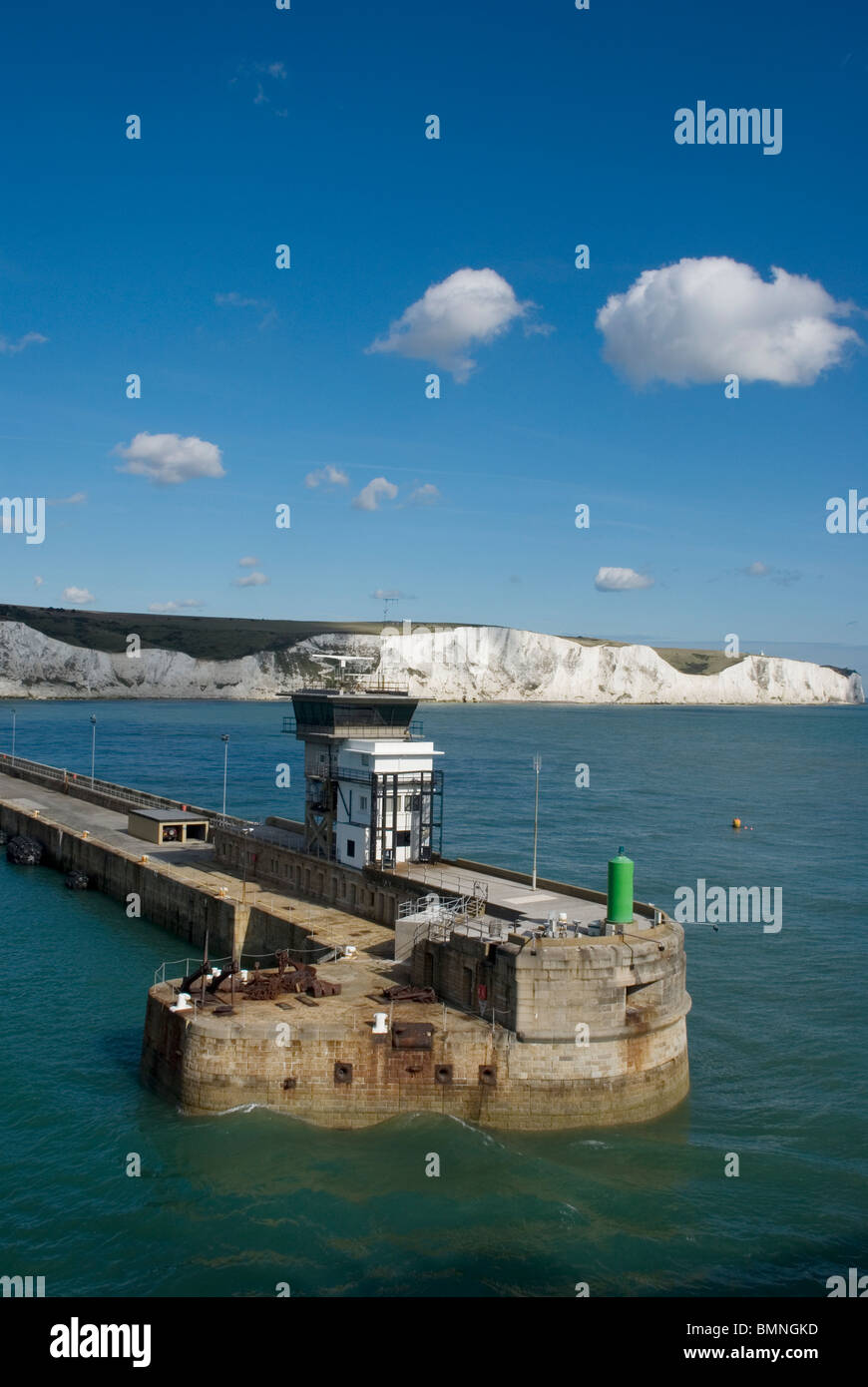 Dover, Docks, & White Cliffs Stock Photo - Alamy