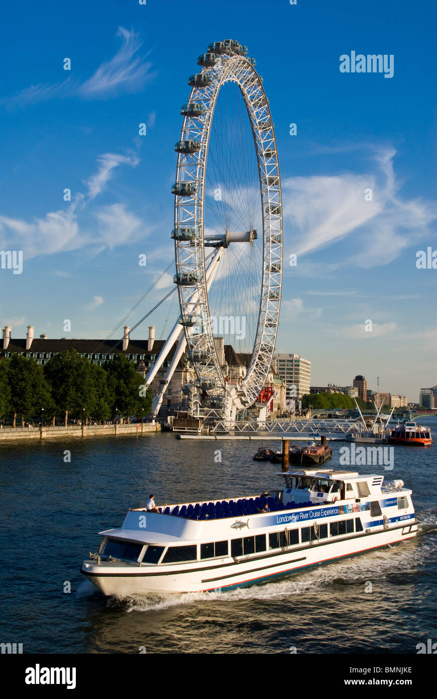 London, Millennium Wheel London Eye Stock Photo