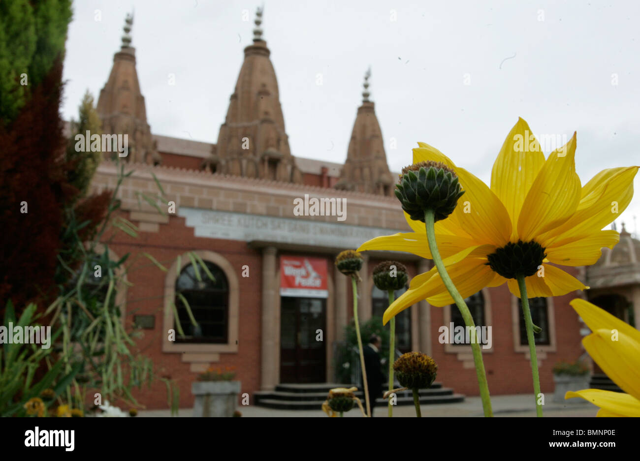skss hindu temple westfield lane kenton harrow Stock Photo Alamy