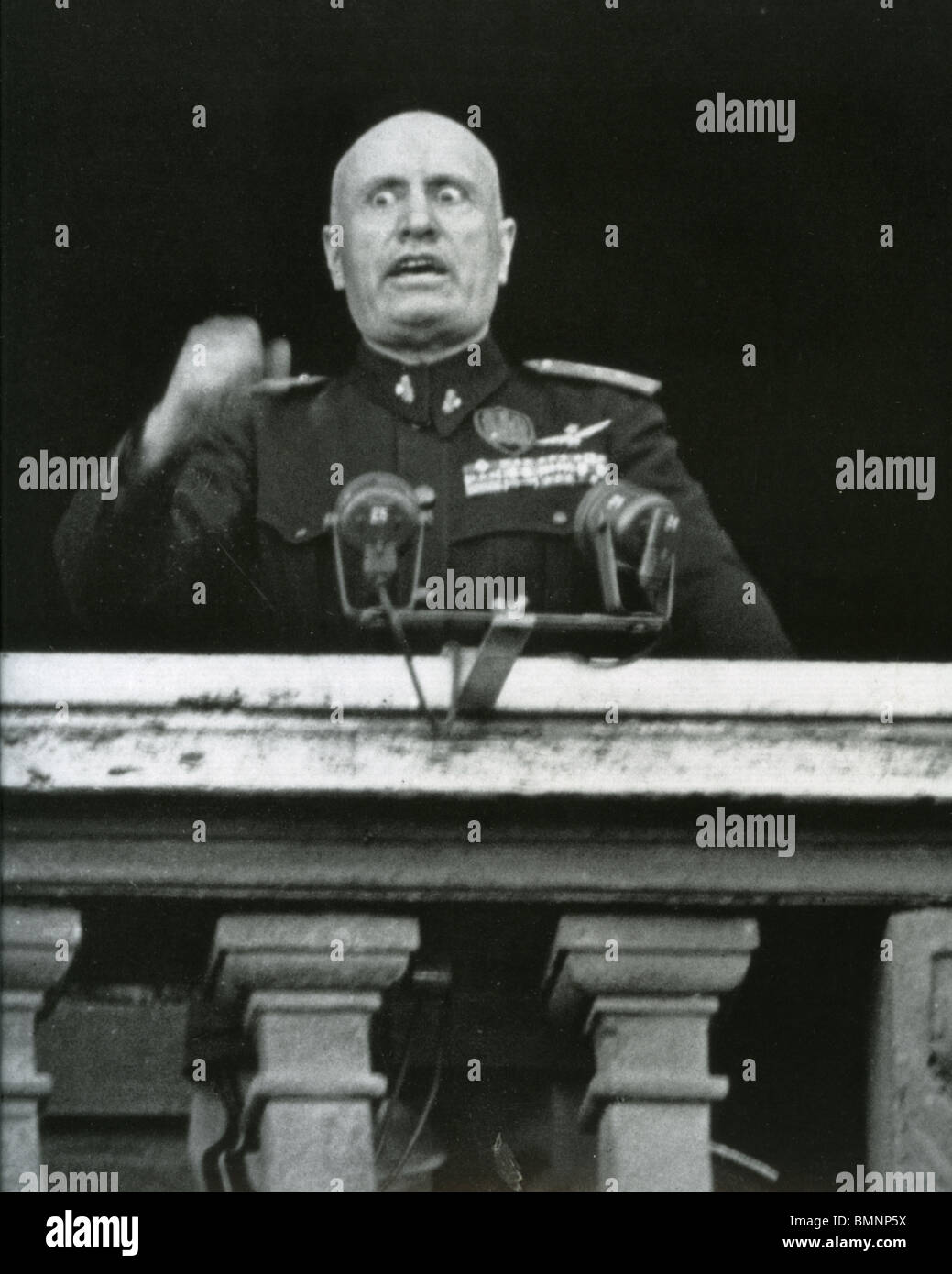 BENITO MUSSOLINI  - Italian Facist leader (1883-1945) Stock Photo
