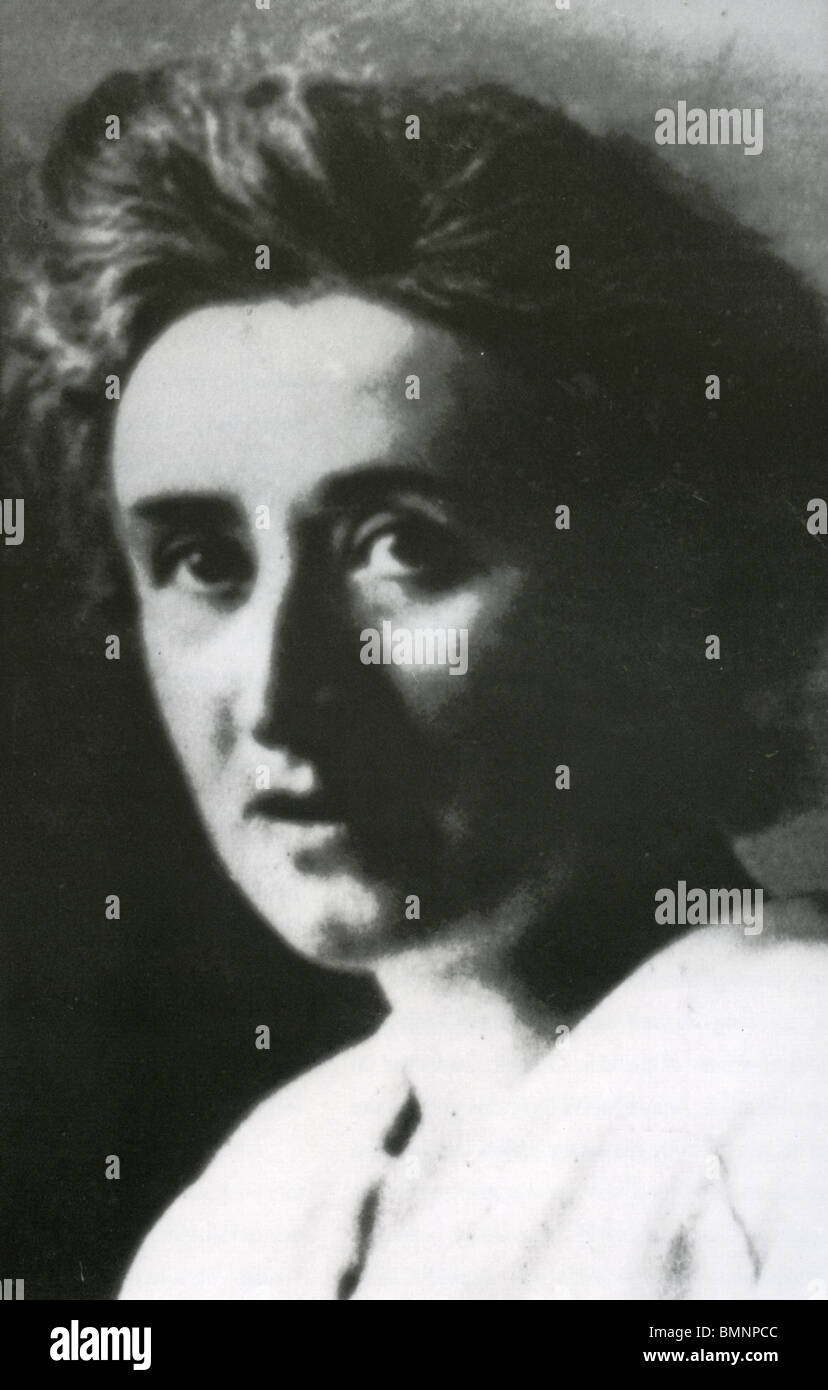 ROSA LUXEMBURG  - Polish-born Marxist theorist (1871-1919) Stock Photo