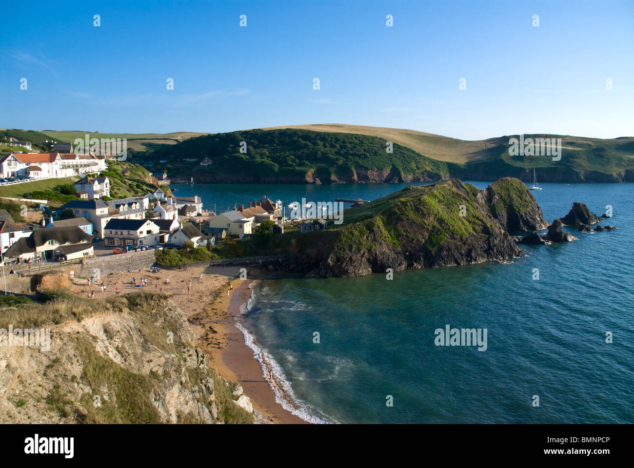 Devon, South Hams, Hope Cove Stock Photo Alamy