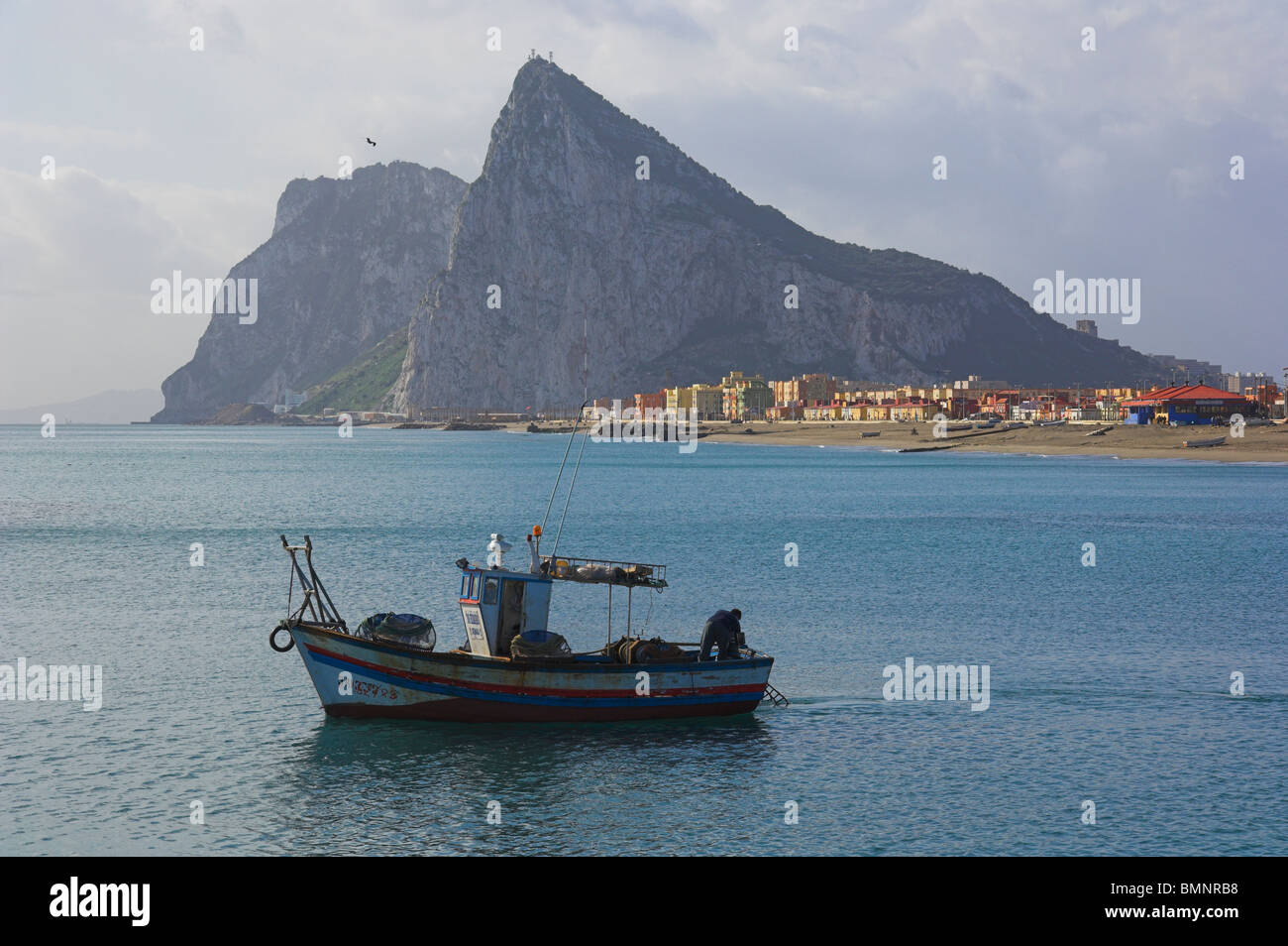 Spain, Gibraltar Form La Linea Stock Photo