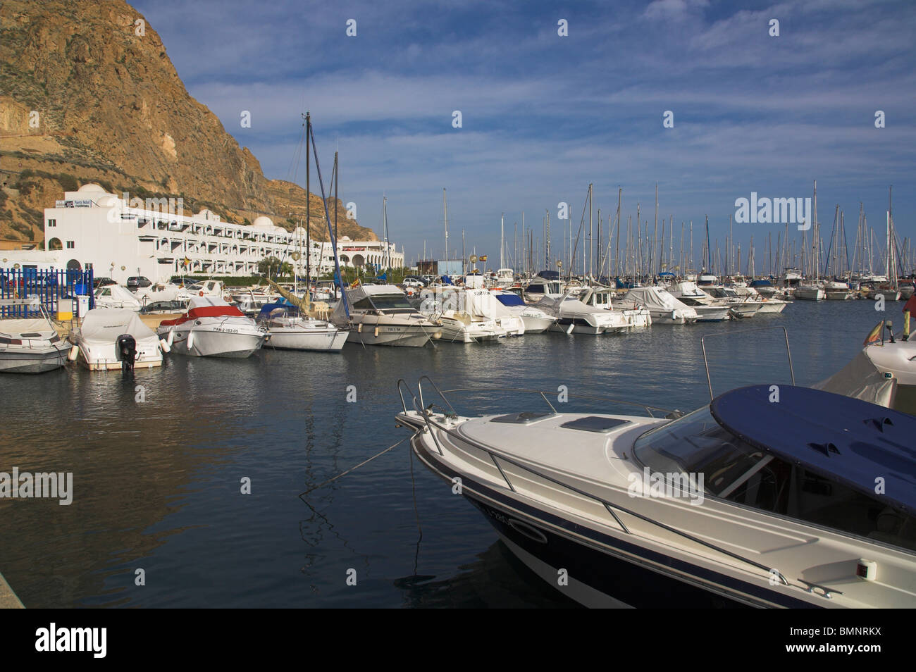 Aguadulce, Harbour Stock Photo