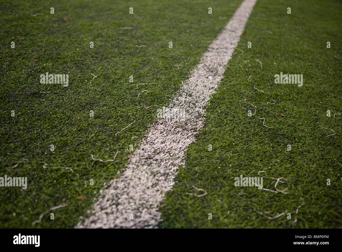 Football Pitch Markings Stock Photo Alamy