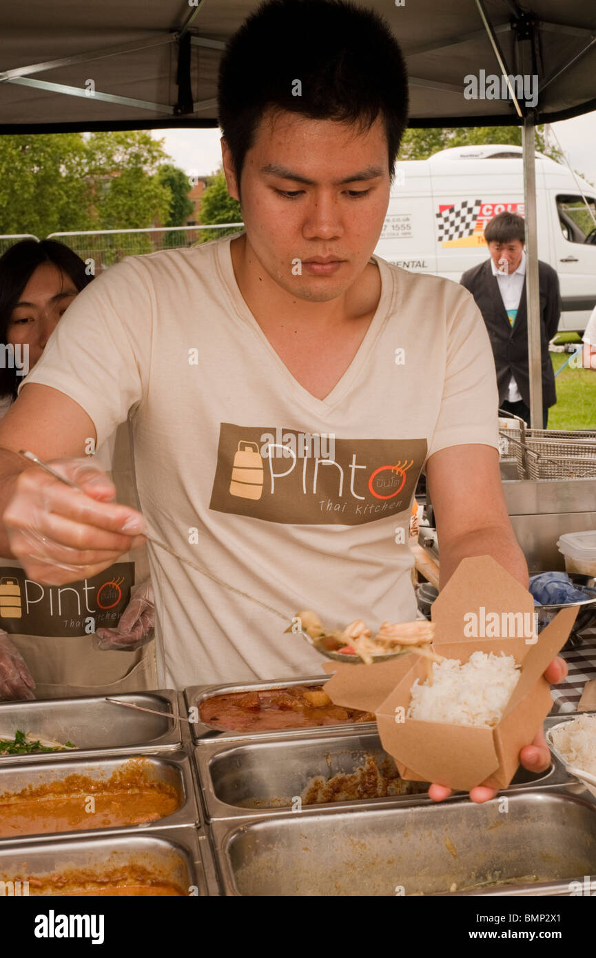 "The Thai Festival London", Asian Food Festival, UK, Thai Cuisine, Man