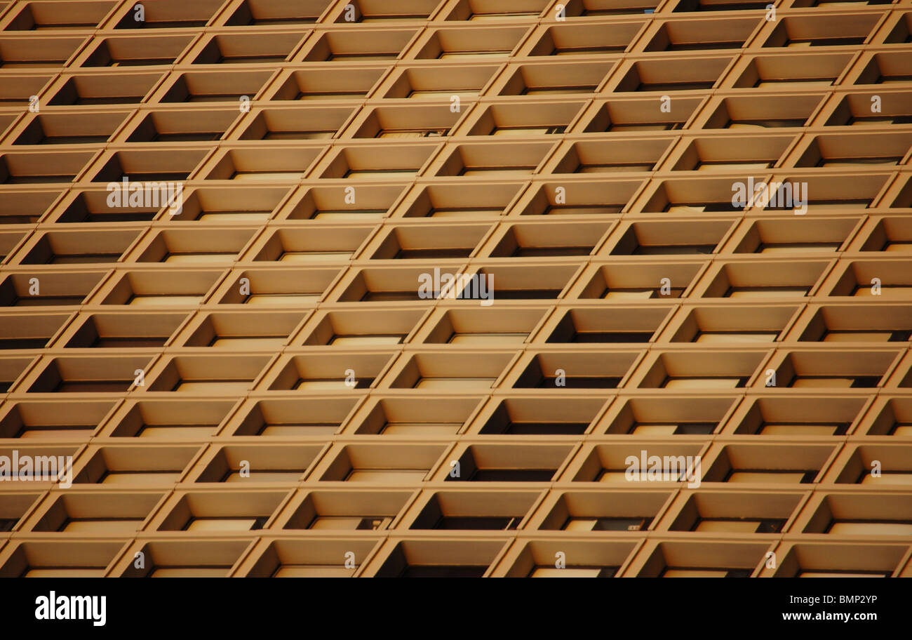 Facade of apartment complex in philadelphia Stock Photo Alamy