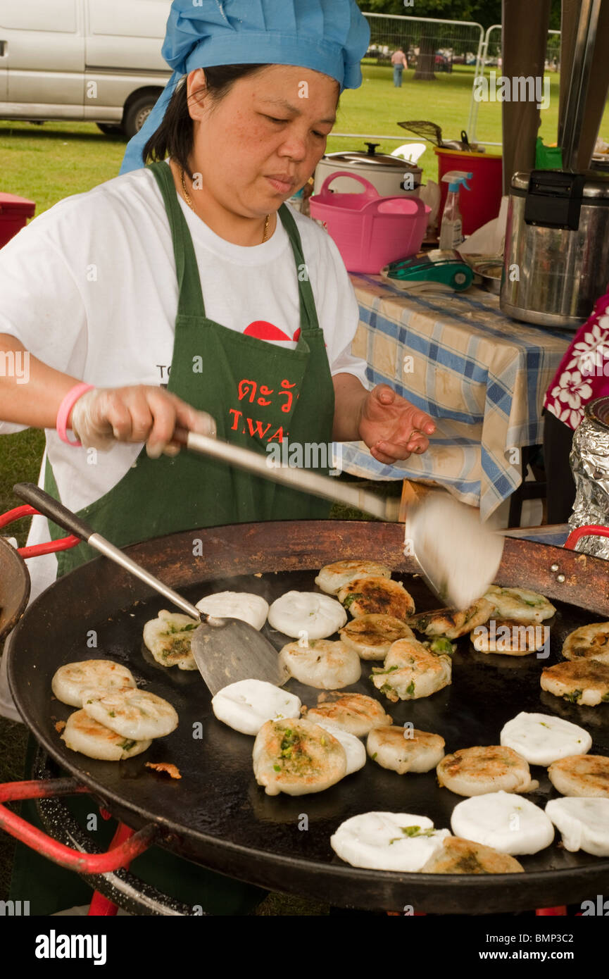 "The Thai Festival London", Asian Food Festival, UK, Thai Cuisine Fried