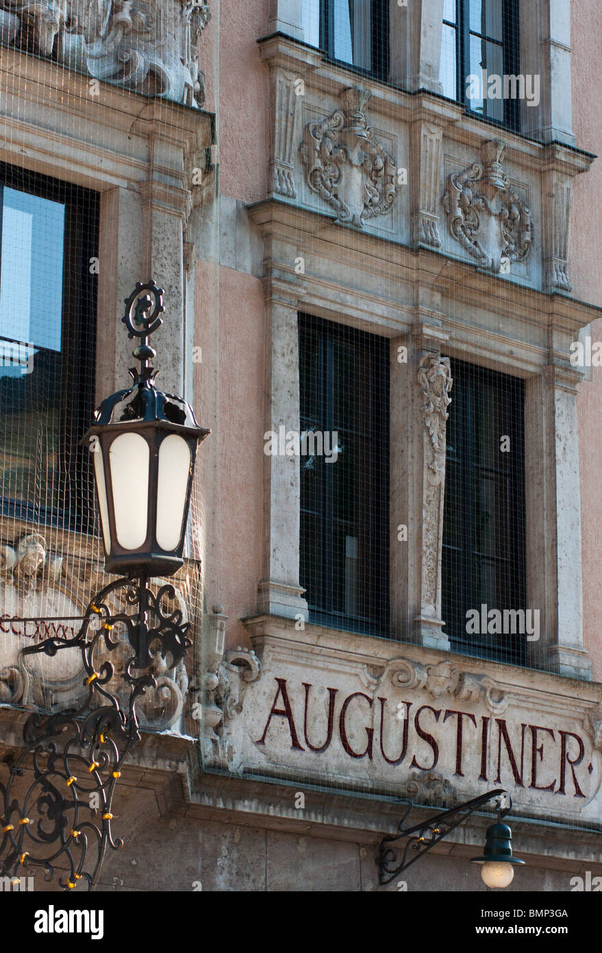 Augustiner beer house/restaurant in central Munich, Germany. Stock Photo