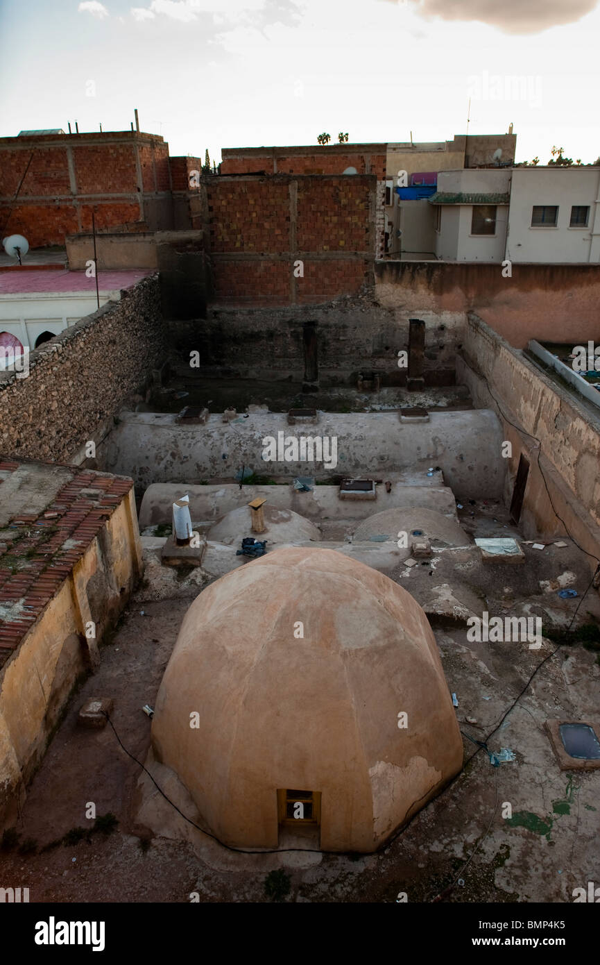 Hammam rooftop, Oujda, Oriental region, Morocco Stock Photo Alamy