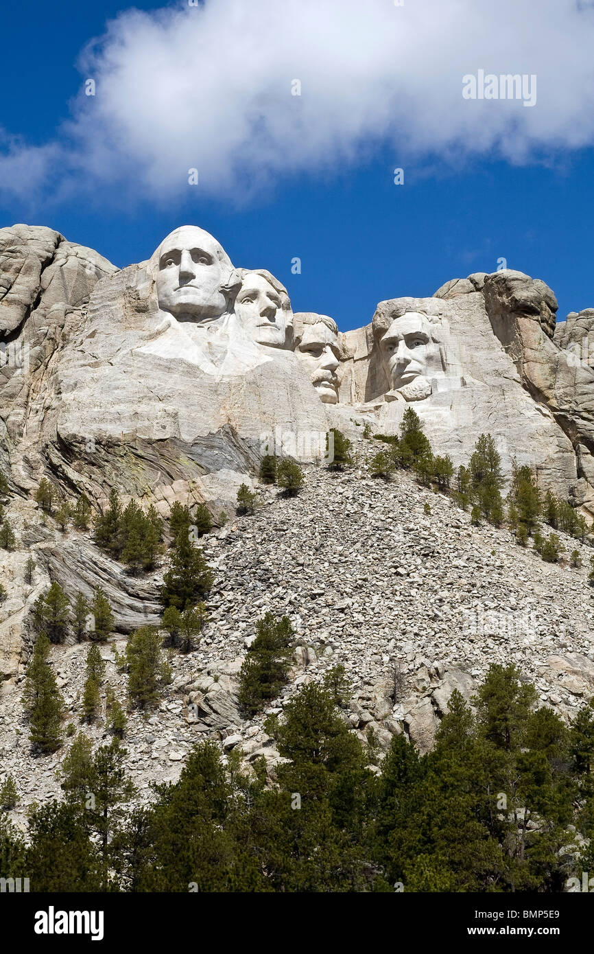 Mt. Rushmore National Monument, Black Hills, South Dakato, USA Stock Photo