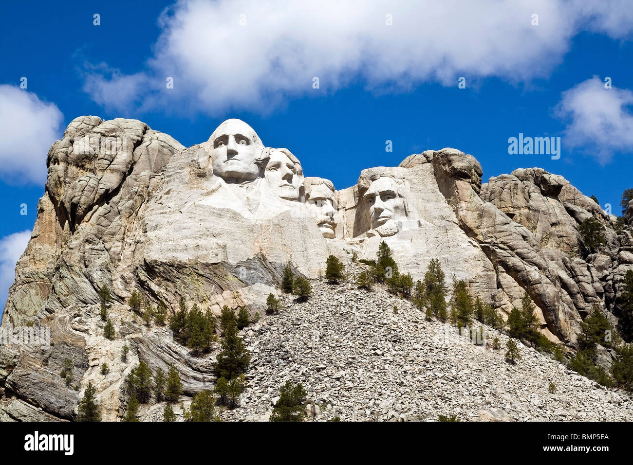 Mt. Rushmore National Monument, Black Hills, South Dakato, USA Stock Photo