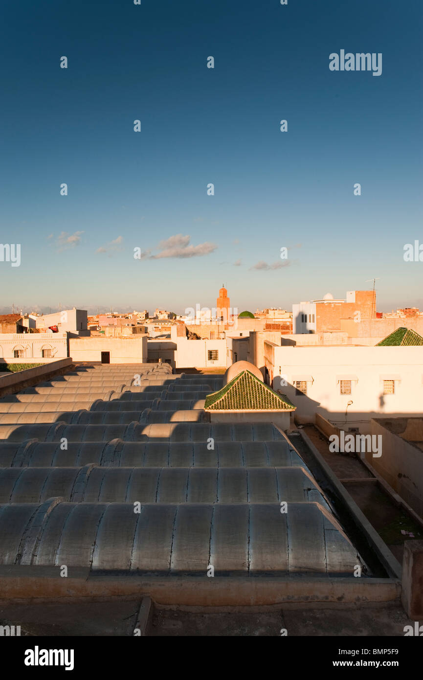 Hammam rooftop, Oujda, Oriental region, Morocco Stock Photo Alamy