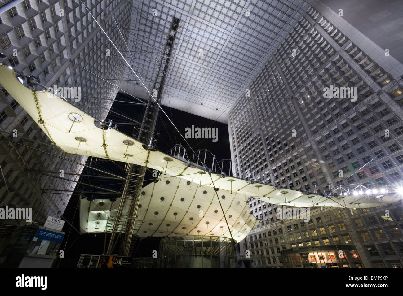 La Grande Arche de La Defense, Paris Stock Photo