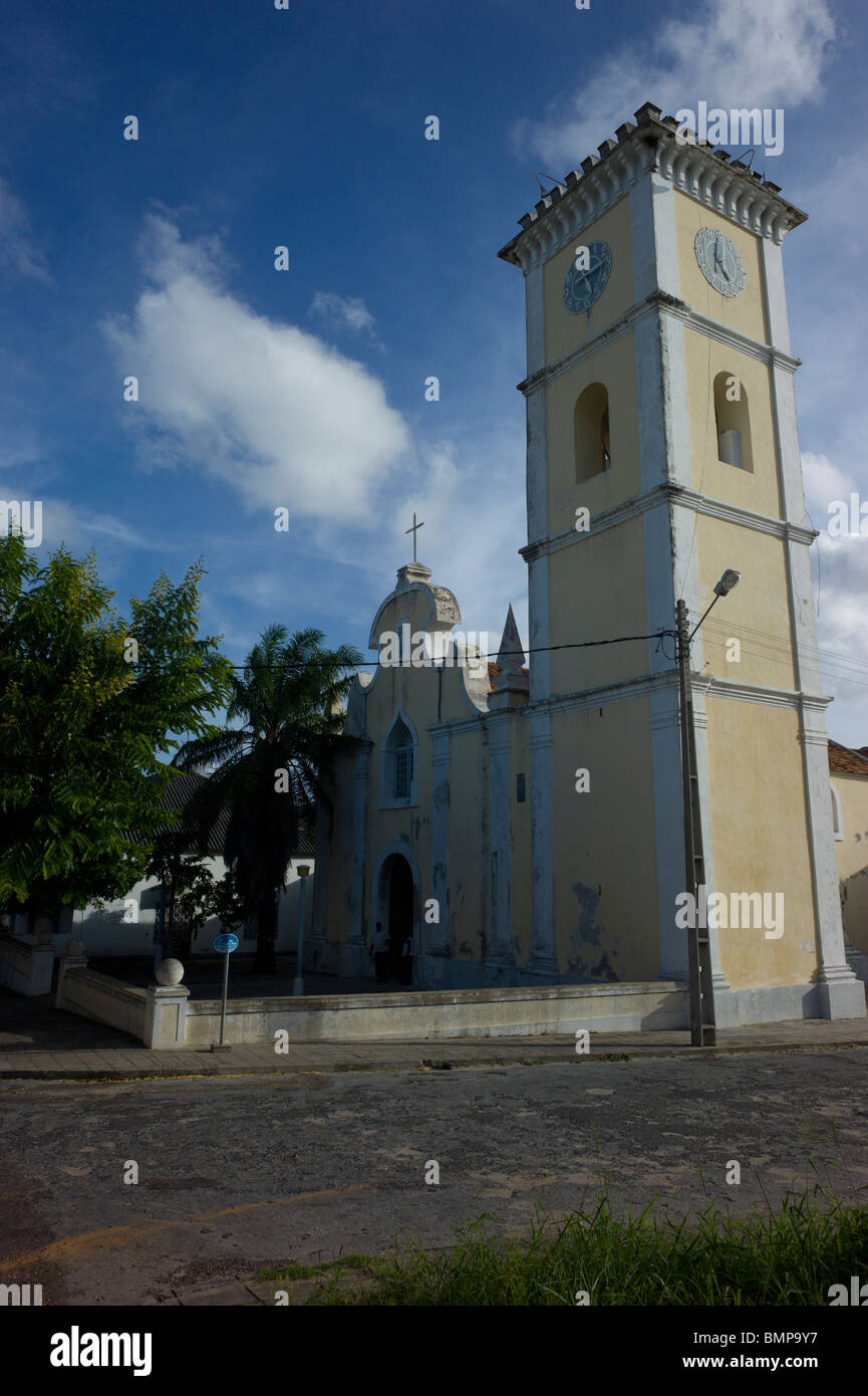The 'Nossa Senhora de conceição' cathedral in Inhambane, Mozambique, Africa. Stock Photo