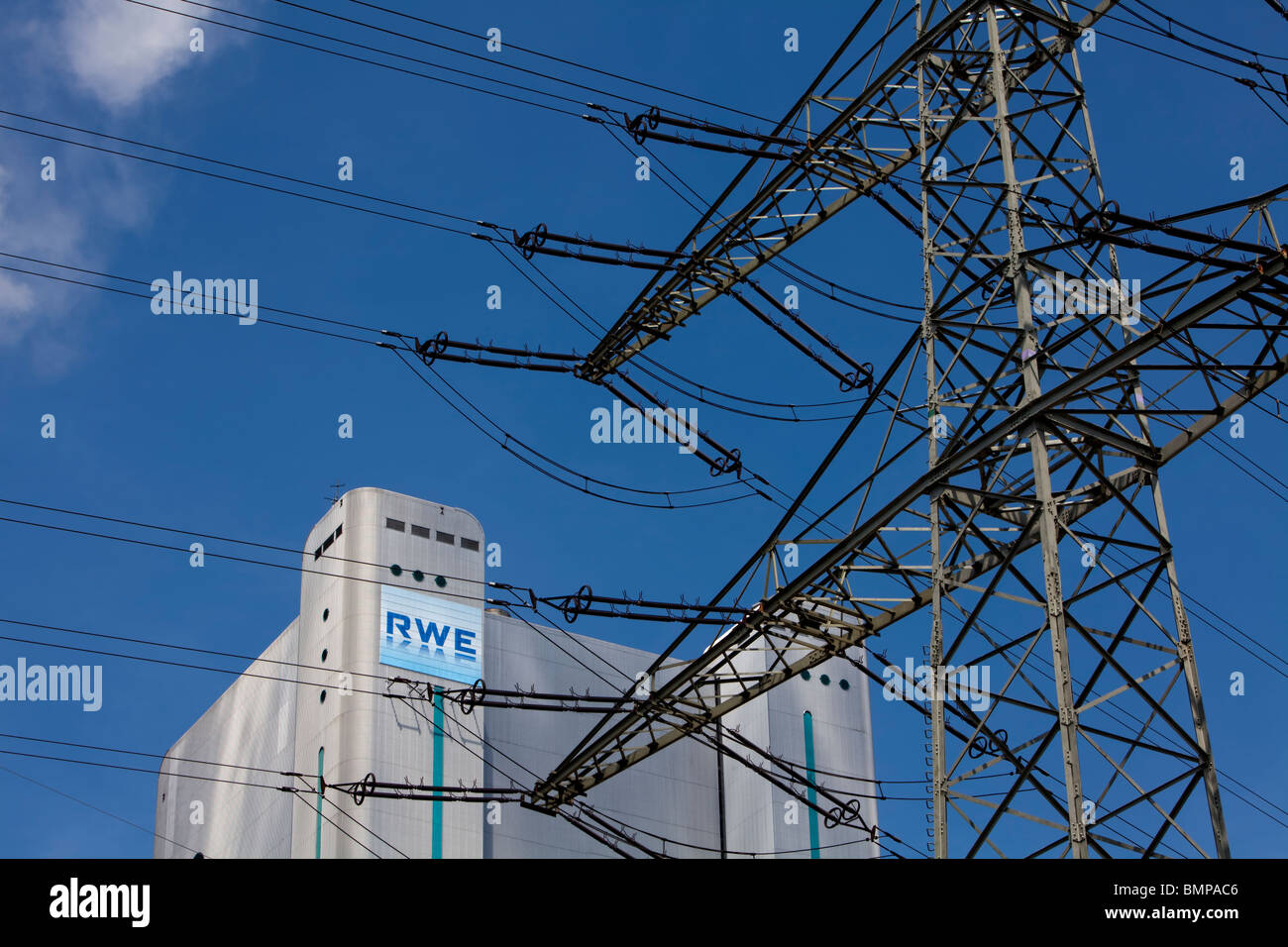 Lignite power plant energy production hi-res stock photography and ...