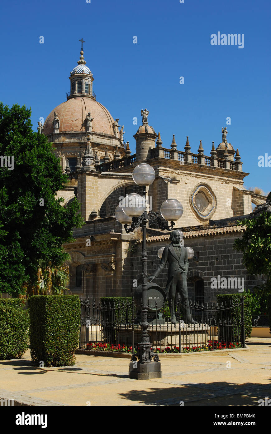 Cathedral, Jerez de la Frontera, Cadiz Province, Andalucia, Spain, Western Europe. Stock Photo