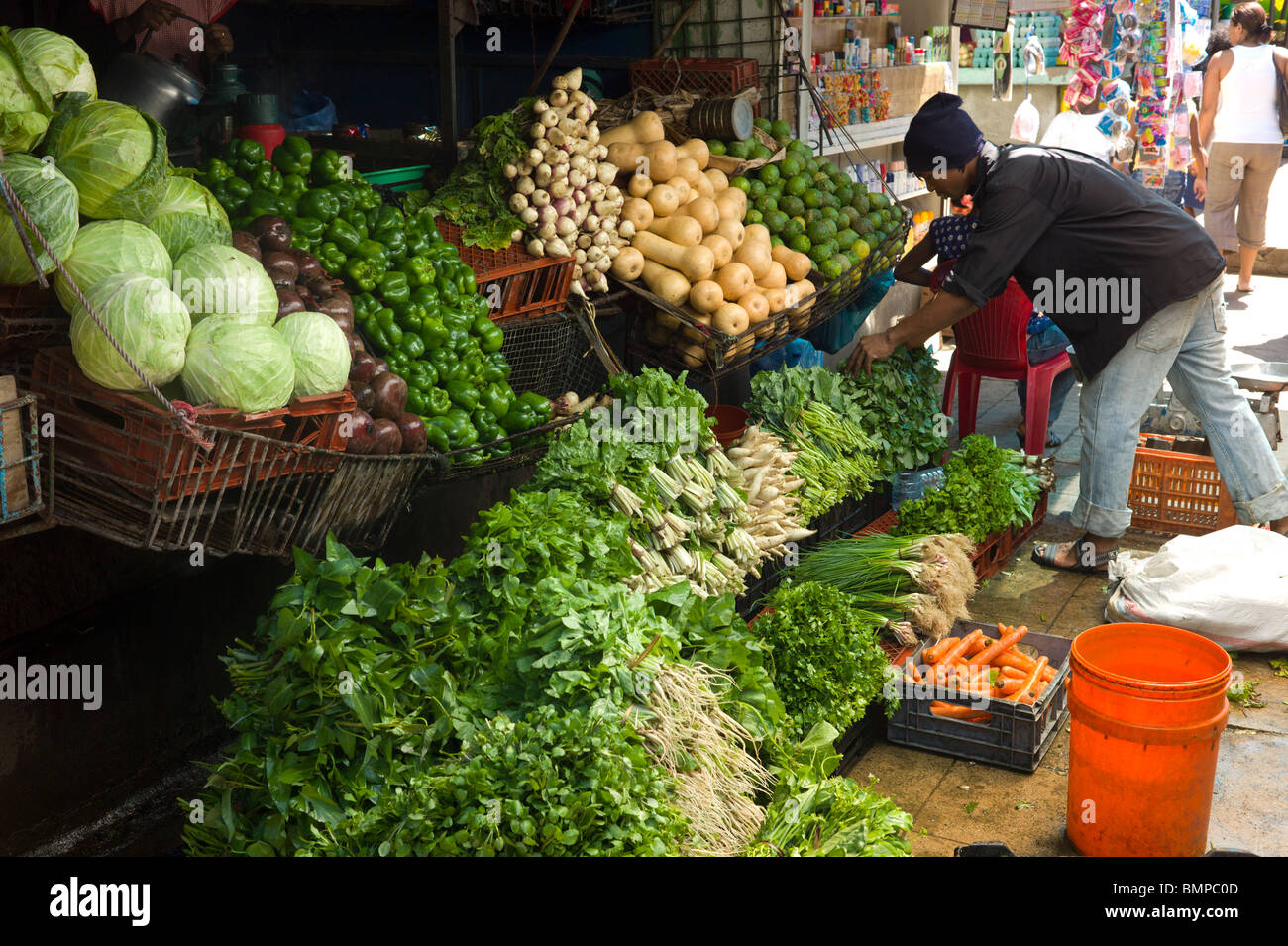 In the central market of Maputo, Mozambique Stock Photo