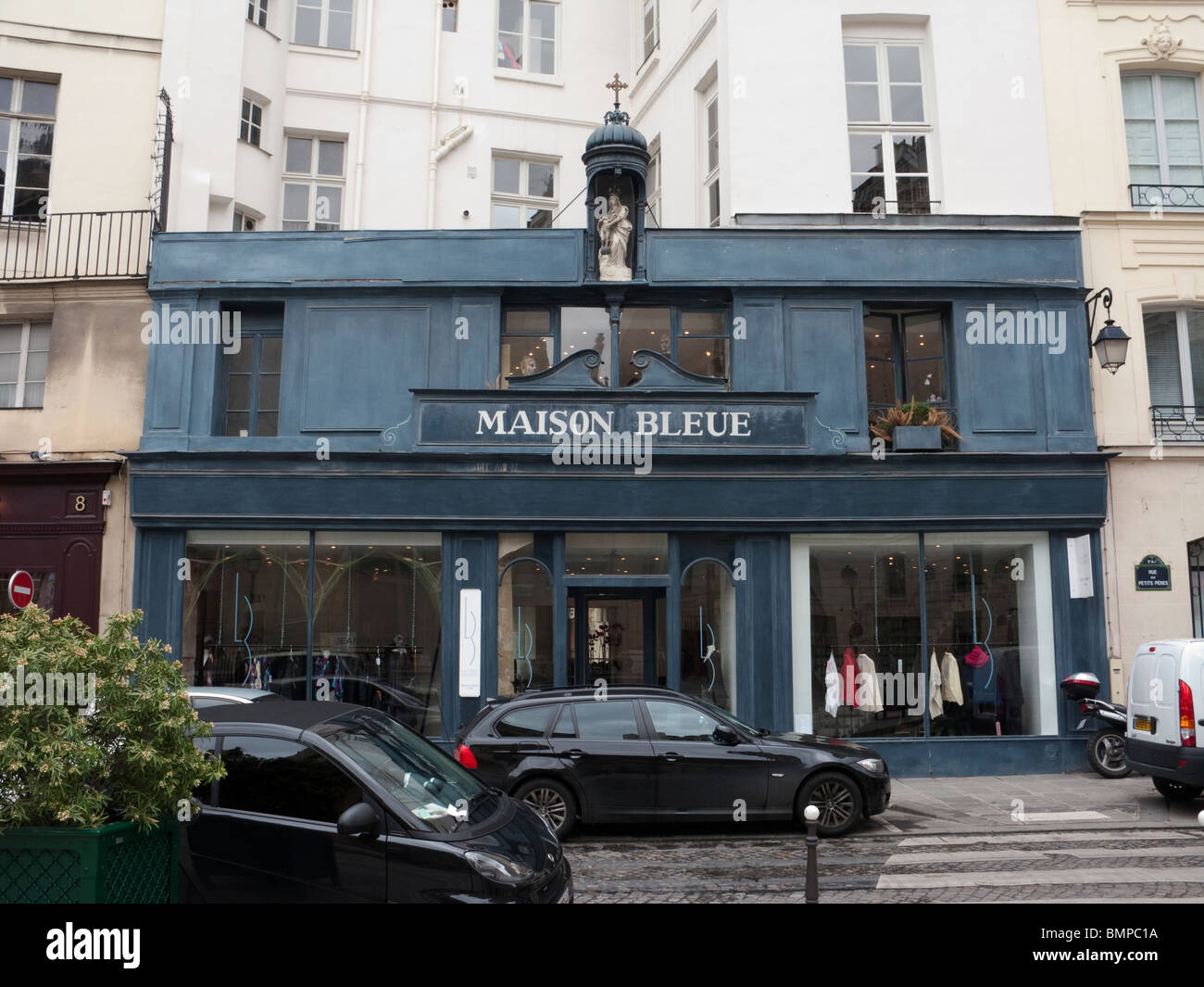 Maison Bleue store in Paris, France. Stock Photo