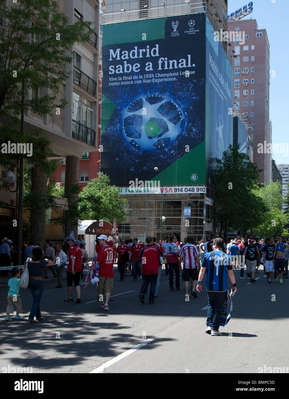 MADRID SPAIN 22052010 The Uefa Champions League Final played by