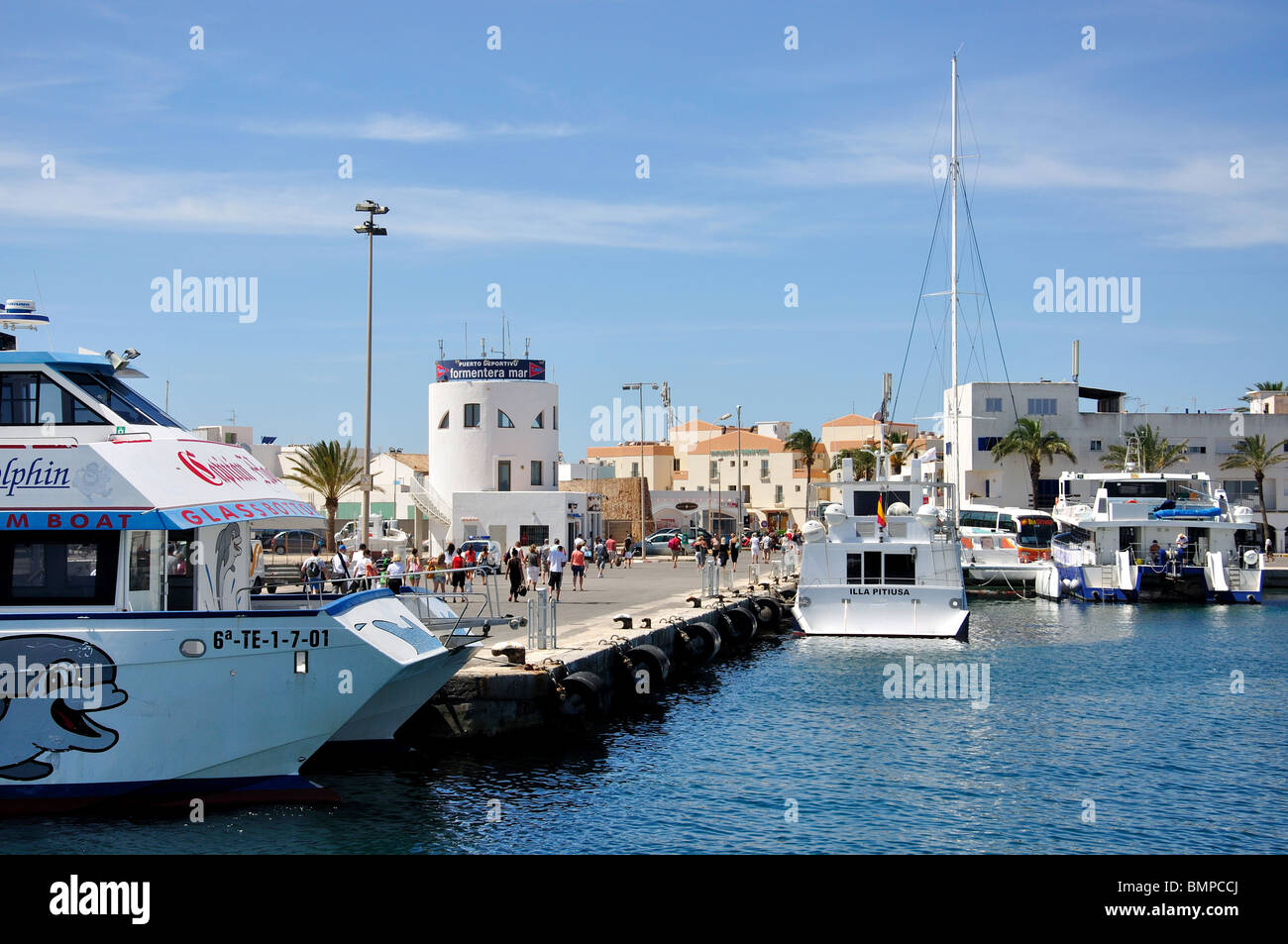 Port de La Savina, La Savina, Formentera, Balearic Islands, Spain Stock  Photo - Alamy