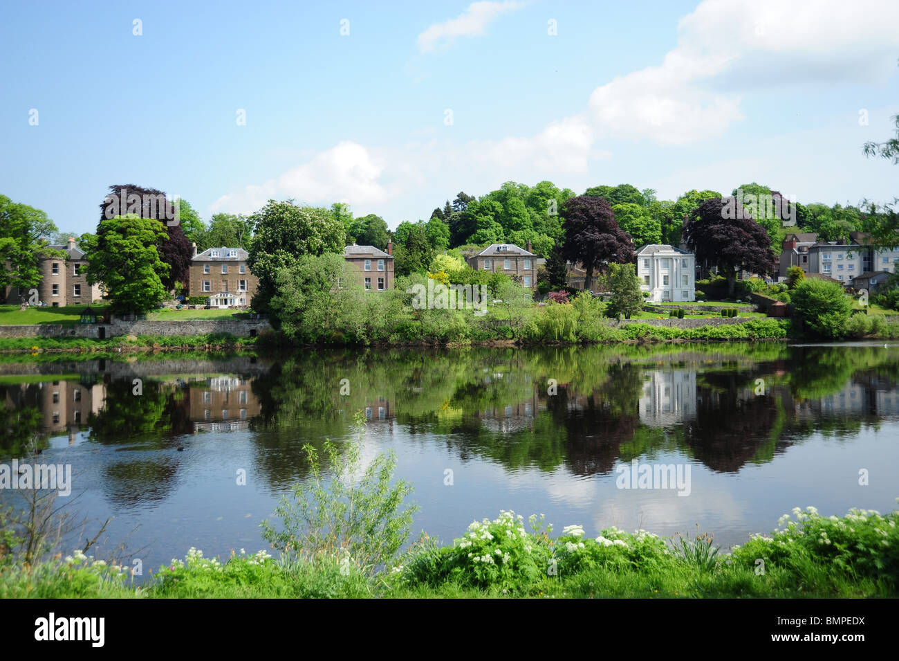 River Tay Perth Scotland Stock Photo Alamy