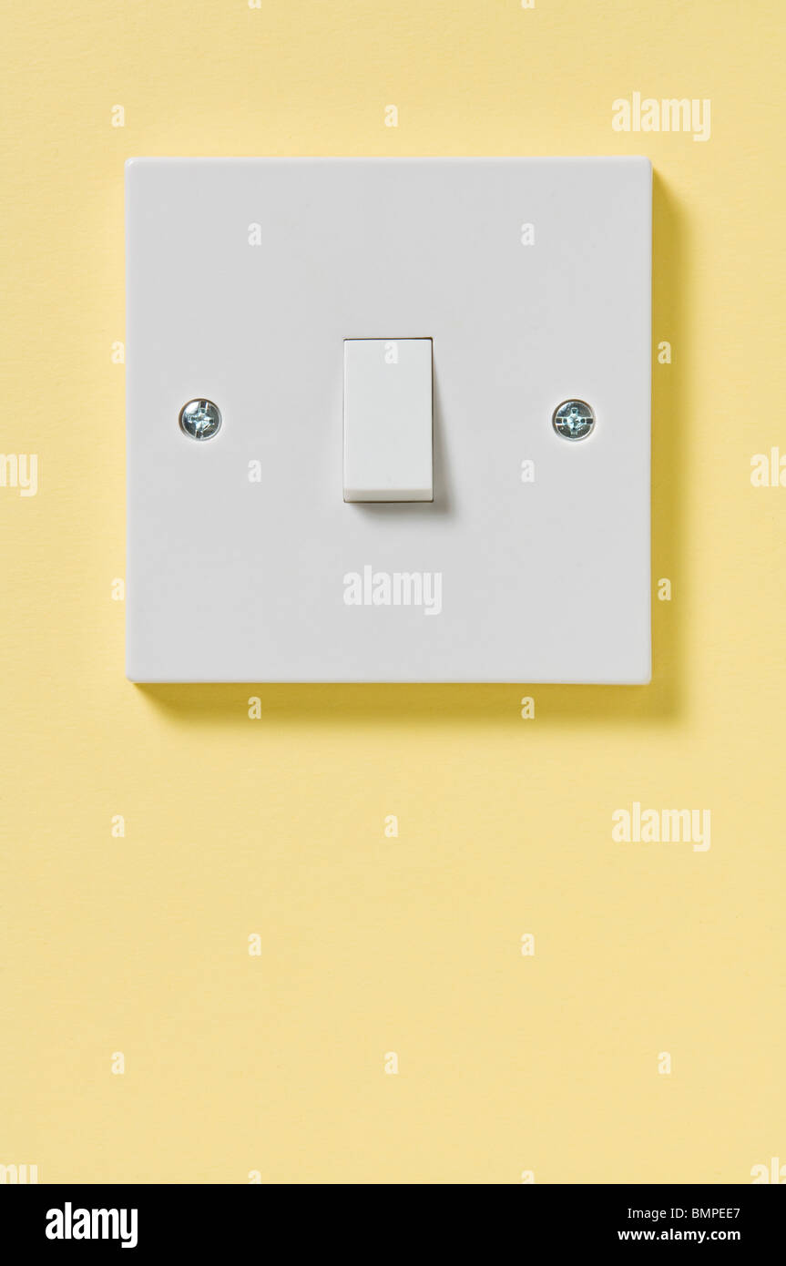 Light Switch Off Stock Photo Alamy