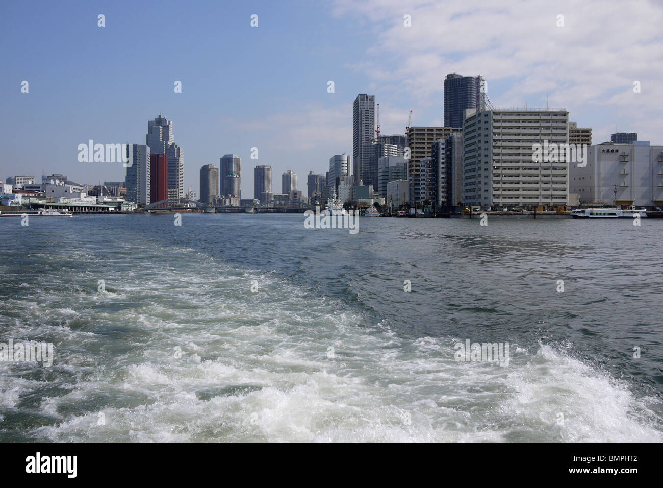 Japan, Tokyo harbour Stock Photo Alamy