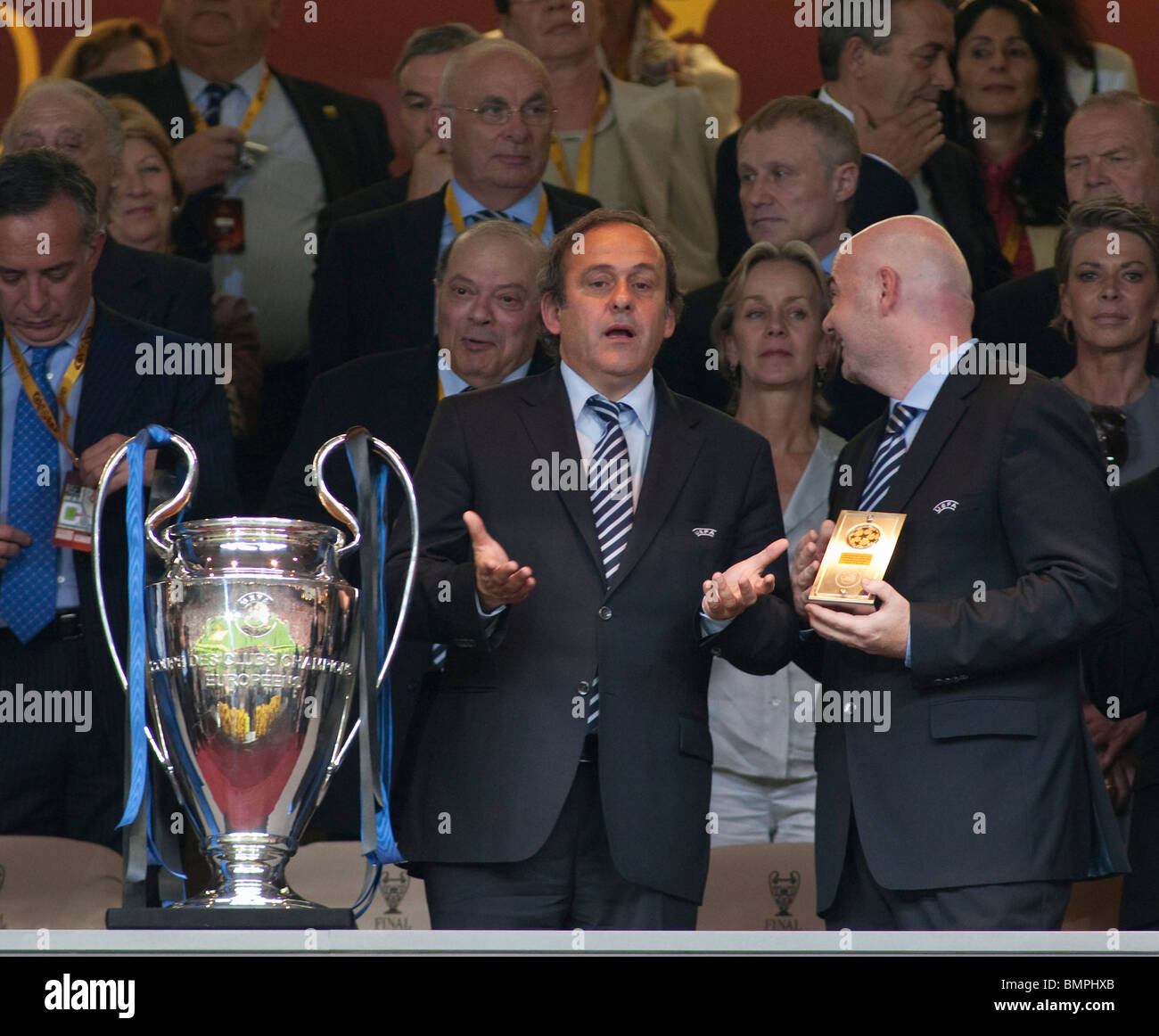 MADRID SPAIN 22052010 The UEFA Champions League final competed