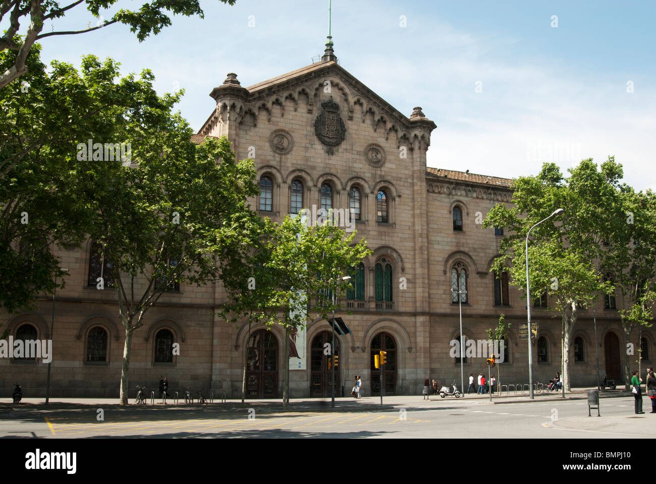 University of Barcelona, Spain Stock Photo